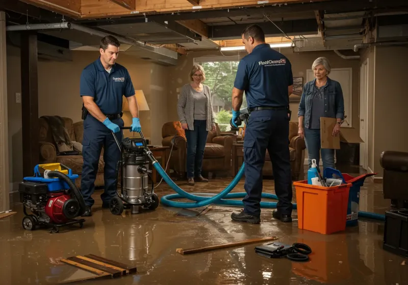 Basement Water Extraction and Removal Techniques process in Archer City, TX